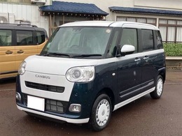 ダイハツ ムーヴキャンバス 660 ストライプス G 4WD バックカメラ　両側電動スライドドア　TV