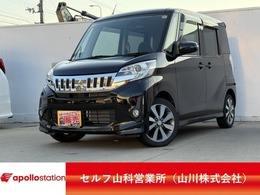 三菱 eKスペース 660 カスタム T ターボ車純正ナビフルセグTVアラウンドビュ