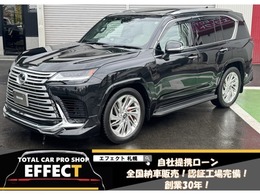 レクサス LX 600 4WD ・4WD・サンルーフ・革シート・寒冷地仕様