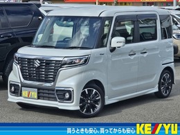 スズキ スペーシア 660 カスタム ハイブリッド XSターボ 禁煙車　純正8型ナビ　衝突軽減サポート