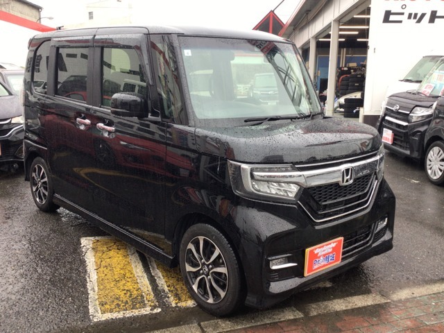 31年/2019y　Nボックスカスタム　センシング安全装置大型ナビゲーション　車検8/4　買取車両ですお求めやすい価格で