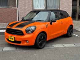 ミニ ミニペースマン クーパー 色 替オレンジ・禁煙車・レザー調シートカ