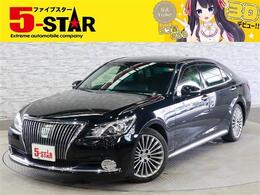 トヨタ クラウンマジェスタ 3.5 Fバージョン 黒本革電動メモリーシート/前席シートベン