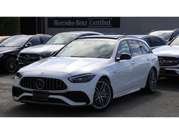 メルセデスAMG Cクラスワゴン C43 4マチック (BSG搭載モデル) 4WD MP202302 左ハンドル　Burmester パノラミックSR