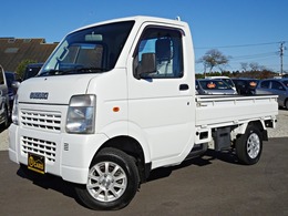 スズキ キャリイ 660 KCパワステ 3方開 4WD 車検2年 禁煙車 4WD 5MT デフロック 3方開