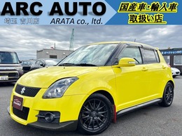 スズキ スイフト 1.6 スポーツ ETC　5MT　禁煙車　AC　ナビ　レカロシート