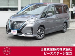 日産 セレナ 1.2 e-POWER ハイウェイスター V 後席モニター　アラウンドビューモニター