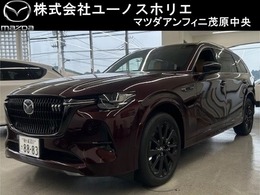 マツダ CX-80 3.3 XDハイブリッド プレミアム スポーツ ディーゼルターボ 4WD タン/純正ドラレコ/ETC/360度モニター/デモ