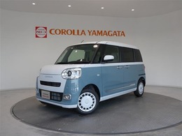 ダイハツ ムーヴキャンバス 660 ストライプス G 4WD 両側電動スライドドア/衝突軽減ブレーキ/横