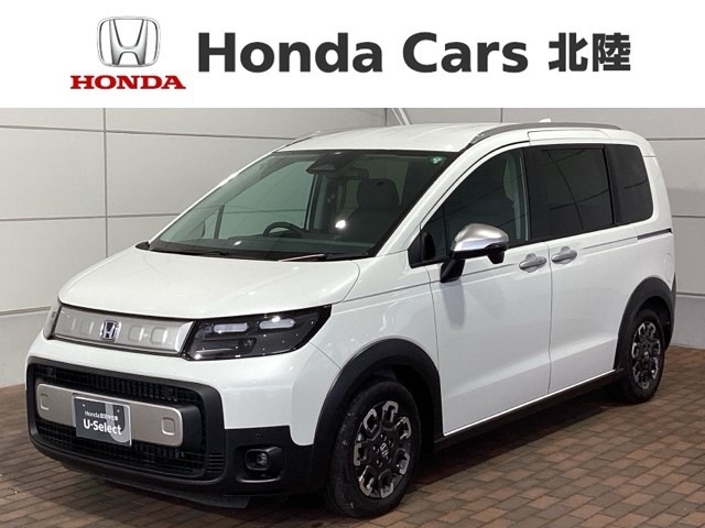 全国納車可 第三者機関証明書付 福祉車両 新車保証 試乗禁煙車 ナビLXM-242ZFNi フルセグRカメラ BTオ-ディオ ドラレコ ETC VSA装備のフリード e:HEVクロスタースロープ入庫！