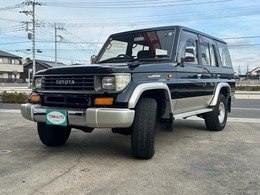 トヨタ ランドクルーザープラド 3.0 SXワイド ディーゼルターボ 4WD 社外ポータブルナビ ワンオーナー 記録簿付