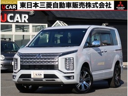 三菱 デリカD：5 2.2 P ディーゼルターボ 4WD 誤発進抑制機能付衝突被害軽減ブレーキ