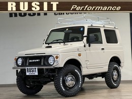 スズキ ジムニー 660 ワイルドウインド 4WD クリームカラー全塗装済み　4WD