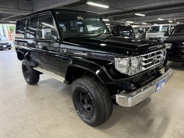 トヨタ ランドクルーザー70 4.2 LX ディーゼル 4WD 純正ブラック　リフトアップ　緩衝装置公認