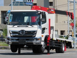 日野自動車 レンジャー 6.5t 増トンワイド クレーン付ハイジャッキ 内寸-長551x幅246