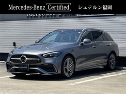 メルセデス・ベンツ Cクラスワゴン C220dアバンギャルドAMGラインパッケージ (ISG搭載モデル) ディーゼルターボ MP202401 Pルーフ　ドライバーズP 認定2年保証　禁煙