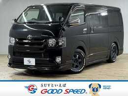 トヨタ ハイエースバン 3.0 スーパーGL ロング ディーゼルターボ 4WD バローネ16インチ新品アルミ/ホワイトレタ