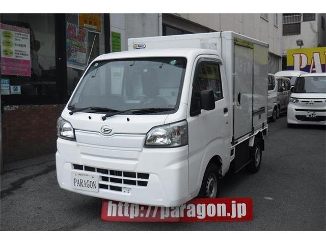 希少の冷蔵冷凍車ダイハツハイゼット両側スライドドア！東プレ-22°設定！4速オートマ、キーレス、パワーウインドウ、パワステ装備。