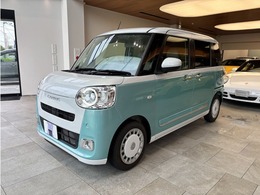 ダイハツ ムーヴキャンバス 660 ストライプス Gターボ 純正10型ナビ　両側電動ドア　スマートアシ