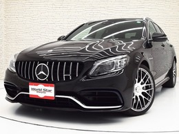 メルセデスAMG Cクラスワゴン C63 エクスクルーシブPKG/パノラマSR/赤黒革