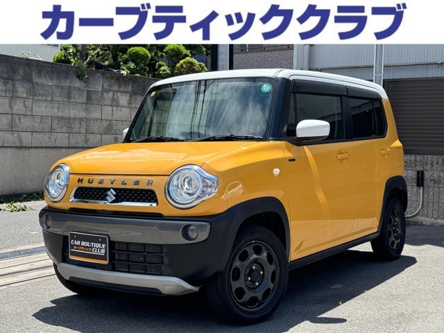 イエロー×ホワイトのツートンルーフのハスラーが入荷しました☆