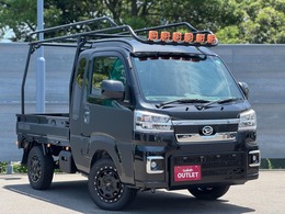 ダイハツ ハイゼットトラック 660 ジャンボ エクストラ 3方開 4WD HARD CARGO仕様 メモリーナビTV LEDライト