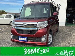 ダイハツ タント 660 カスタム X トップエディションSA 4WD スマートアシスト　純正ナビ＆フルセグTV