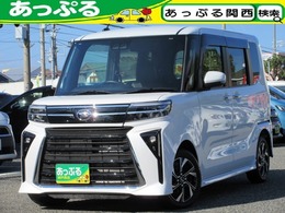 ダイハツ タント 660 カスタム X 純正メモリーナビ　両側パワスラ　衝突軽減