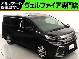トヨタ ヴェルファイア 2.5 Z Gエディション 禁煙車 サンル-フ 黒本革 ALPINE製10型ナビ