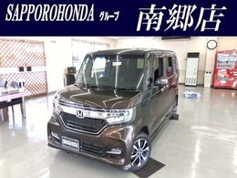 ホンダ N-BOX カスタム 660 G L 4WD 4WD/衝突軽減ブレーキ/純正メモリナビ