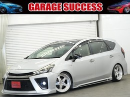 トヨタ プリウスα 1.8 S ツーリングセレクション G's ROWENフロントスポイラー/ROWENサイドステ