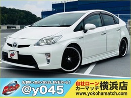 トヨタ プリウス 1.8 S LEDエディション 社外19インAW/LEDヘッドライト/Bカメラ