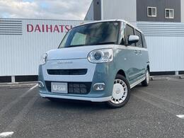 ダイハツ ムーヴキャンバス 660 ストライプス Gターボ キーフリー・電動バーキングブレーキ・衝突