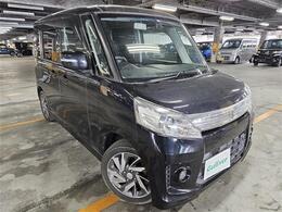 スズキ スペーシア 660 カスタム TS 社外ナビ両側パワスラドラレコ