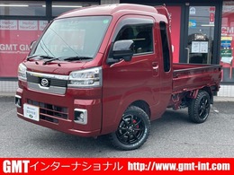 ダイハツ ハイゼットトラック 660 ジャンボ エクストラ 3方開 4WD 全国保証1年付/社外ナビ/TV/衝突軽減