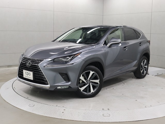レクサスのコンパクトクロスオーバーSUV「NX」。本革シートや専用オーナメントパネルを装備する「NX300 バージョンL」です。