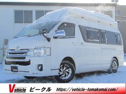 トヨタ ハイエースバン 2.7 DX ワイド スーパーロング ハイルーフ 4WD トイファクトリーBADEN 　ナビ　Bカメ　ETC