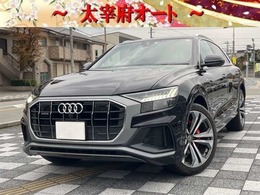 アウディ Q8 55 TFSI クワトロ デビューパッケージ Sライン 4WD LEDヘッドライト 全周囲カメラ ドラレコ