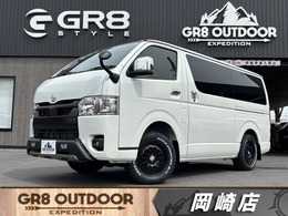 トヨタ ハイエースバン 2.8 スーパーGL ダークプライムII ロングボディ ディーゼルターボ 4WD コンプリート/16nアルミ/アルパインナビ