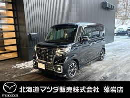 マツダ フレアワゴン 660 カスタムスタイル ハイブリッド XT 4WD ナビ　Bモニター