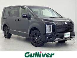 三菱 デリカD：5 2.2 シャモニー 電動サイドステップ非装着車 ディーゼルターボ 4WD 登録済未使用車 アルパイン11型ナビ BSM