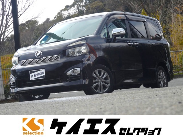 H23　トヨタ　ヴォクシー　ZS煌　両側電動スライドドア　フリップダウンモニター　パワーウィンドウ　電動格納ミラー　オートエアコン　ETC　HIDヘッドライト