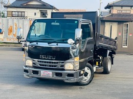 いすゞ エルフ 3t　セフテイローダーダンプ HANAMIDAIダンプ　ターボ　6速MT