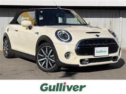 ミニ ミニコンバーチブル クーパーS DCT 衝突軽減 茶革シート 純正ナビ Bカメ BT