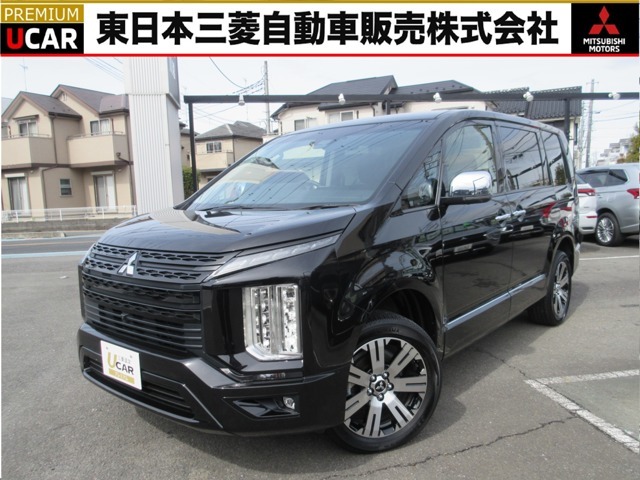 お待たせしました！『☆4WD☆クリーンディーゼル2300ターボ☆デリカD：5　P　☆8人乗り☆衝突軽減ブレーキ☆踏み間違い防止☆LEDライト＆フォグ☆車検整備付き☆禁煙車』です！！