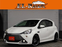 トヨタ アクア 1.5 G G's G's専用エアロ・専用暖半革シート・SDナビ