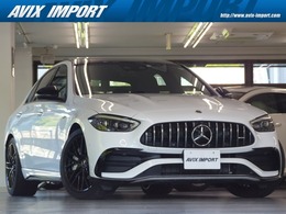 メルセデスAMG Cクラス C43 4マチック (BSG搭載モデル) 4WD MP202301 現行型BSG搭載黒革SRBurmester禁煙保証継承