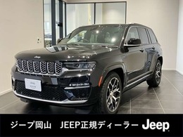 ジープ グランドチェロキー サミット リザーブ 4xe 4WD ワンオーナー　全周囲カメラ　フルセグ　黒