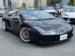 ランボルギーニ ガヤルド LP560-4 eギア 4WD オレンジ/黒革シート　純正19AW　フロント
