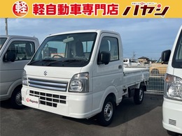 スズキ キャリイ 660 KCエアコン・パワステ スズキ セーフティ サポート非装着車 3方開 エアコン　パワステ　軽トラ　届出済未使用